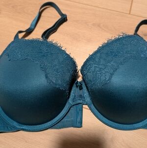 Auden Teal Lace Bra